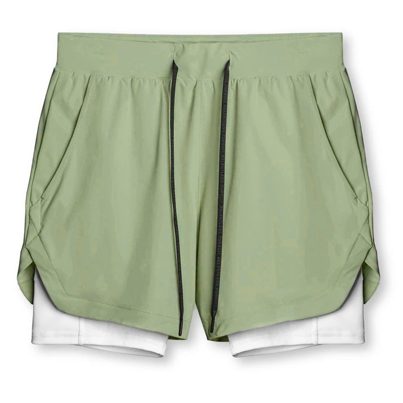 Yogamelaa™Two-in-one Sports Running Shorts