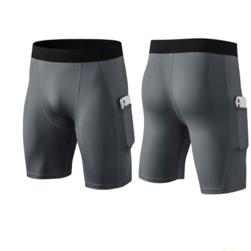 Yogamelaa™ Tight Gym Shorts With Pockets