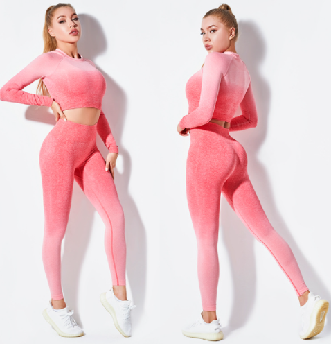 Yogamelaa™ Seamless Gradient Yoga Wear