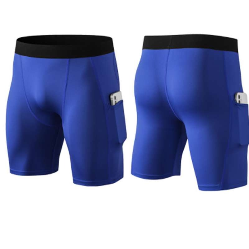 Yogamelaa™ Tight Gym Shorts With Pockets