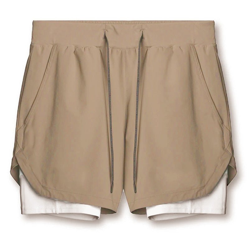 Yogamelaa™Two-in-one Sports Running Shorts