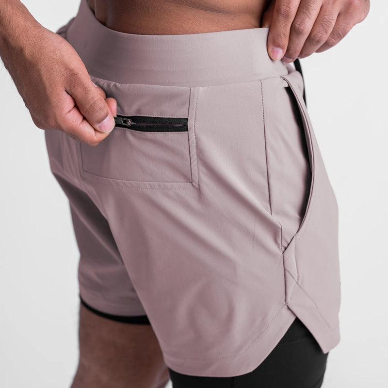 Yogamelaa™Two-in-one Sports Running Shorts