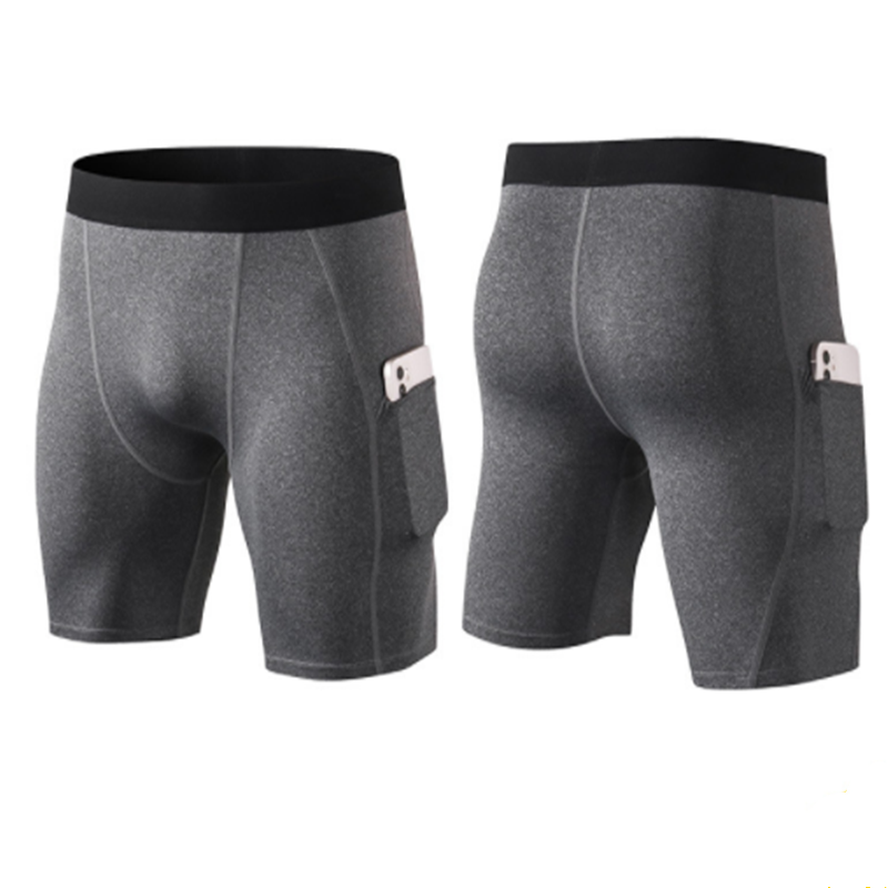 Yogamelaa™ Tight Gym Shorts With Pockets